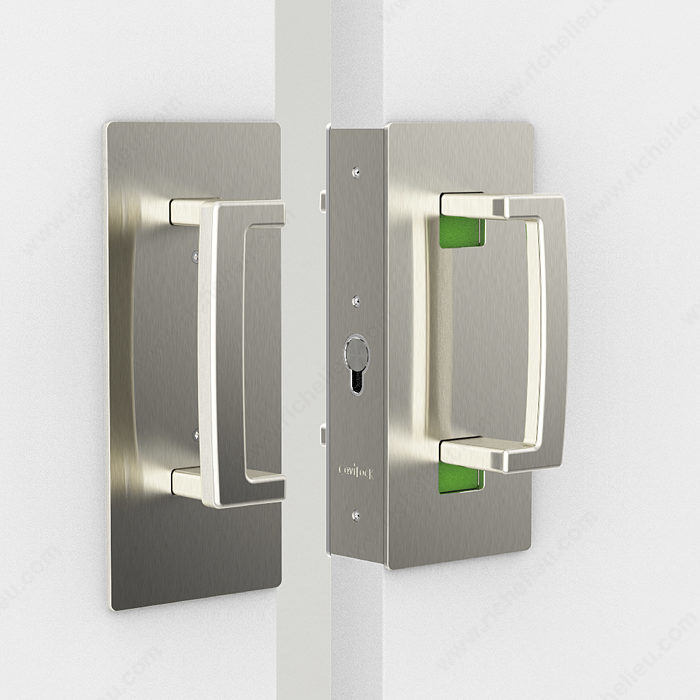 Barrier-Free/ADA Magnetic Bi-Parting Privacy Pull