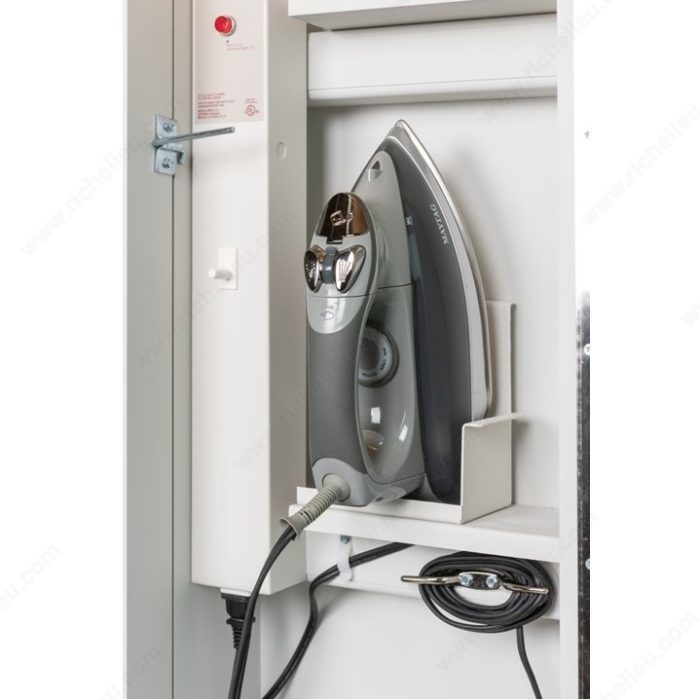 Built-In Electric Swiveling Ironing Board