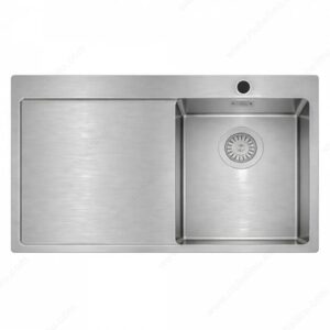 Trendline EST-3401BR Stainless Steel Sink - Accessible Design, 780 × 500 × 120 mm, Right