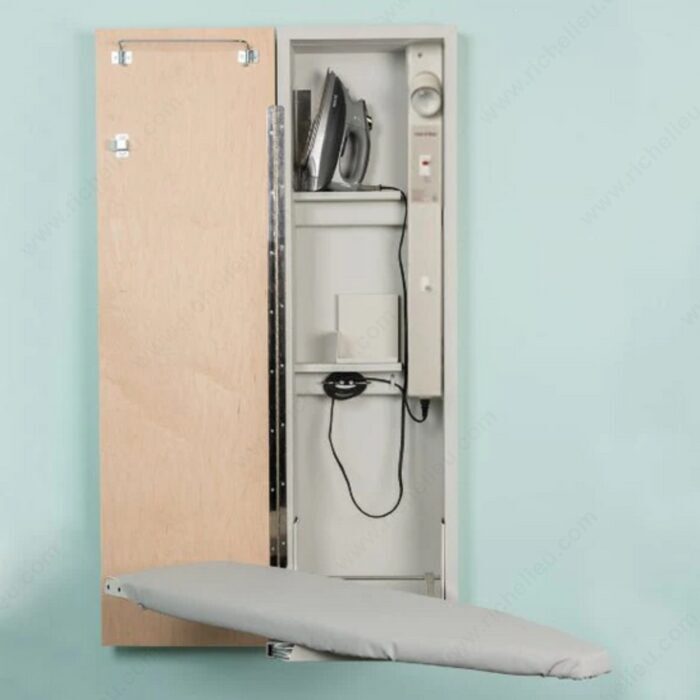 Built-In Electric Swiveling Ironing Board